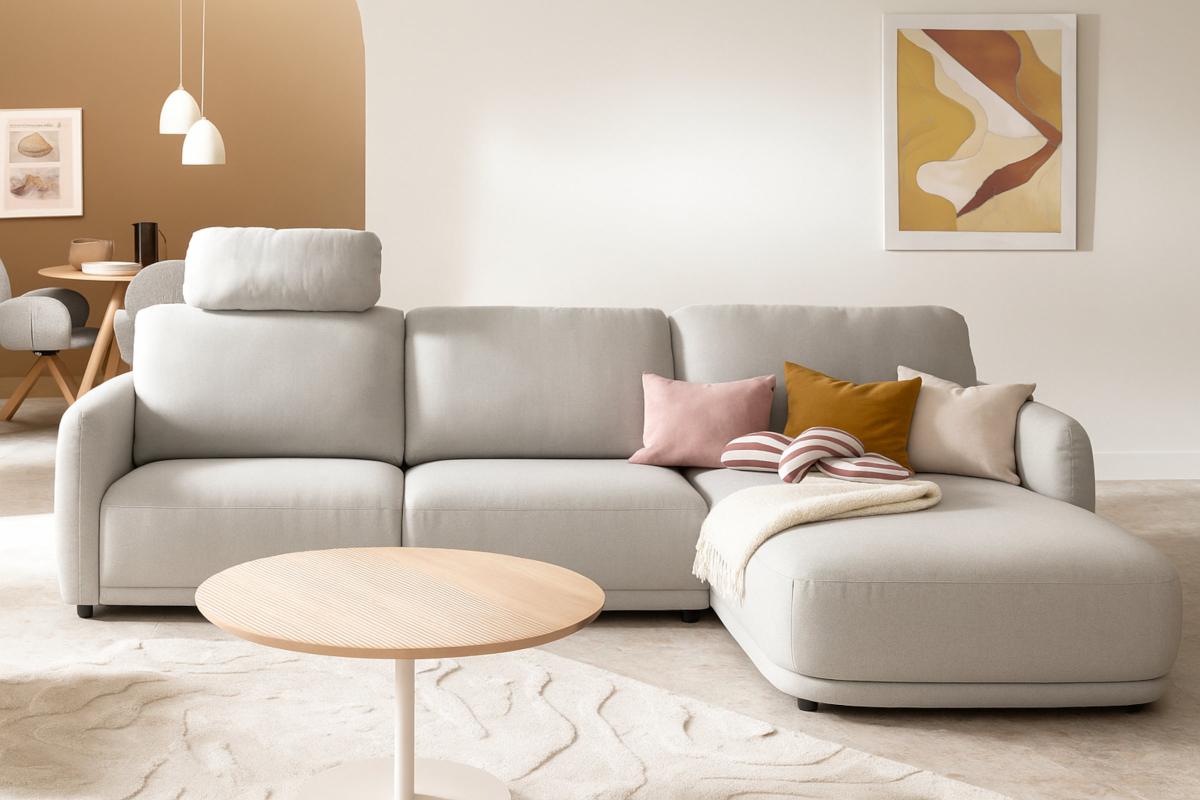 Schöner Wohnen Sofa Wonder mit Longchair | 90406 | 90407