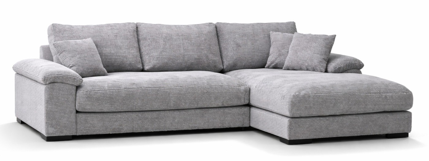 Iwaniccy Sofa mit Ottomane Atlanta 009 & 010