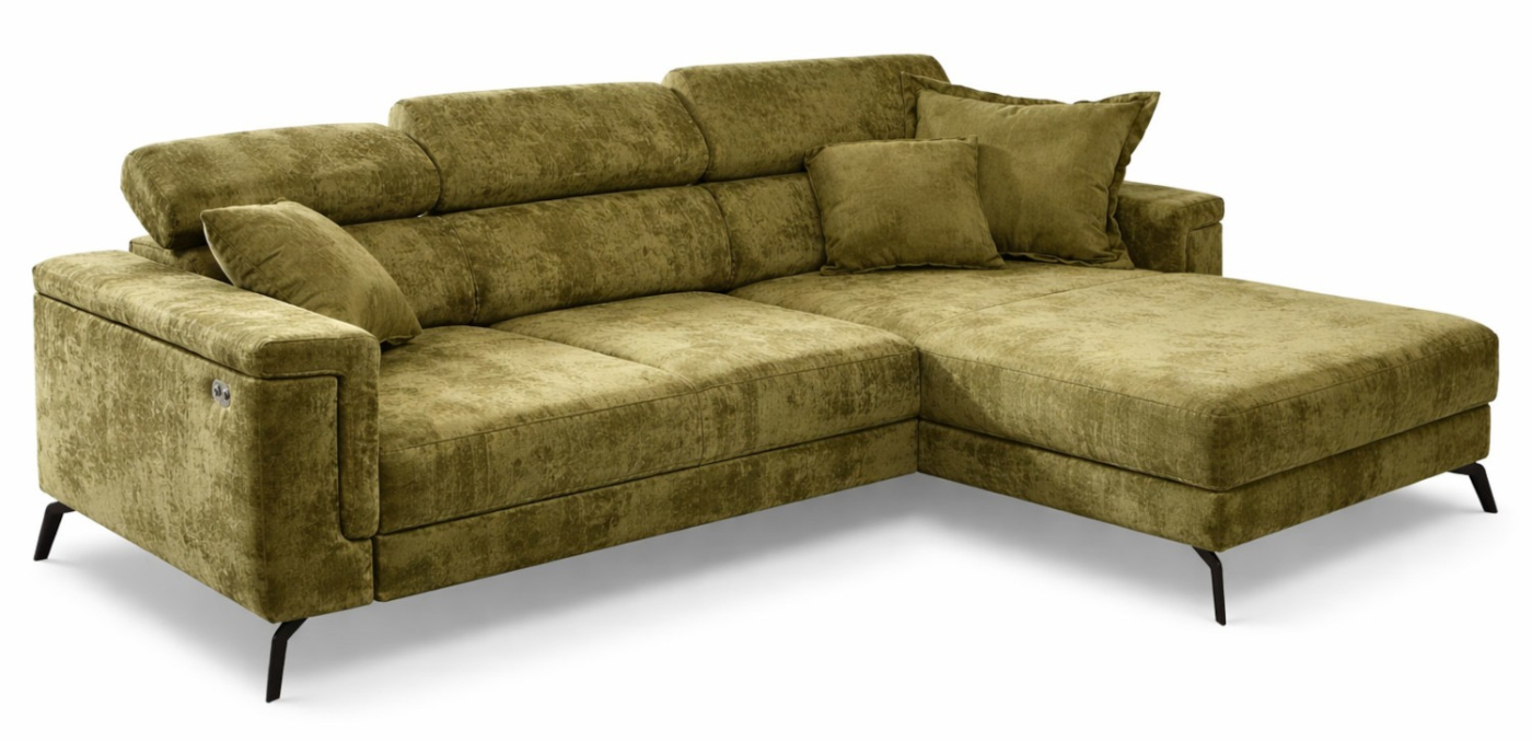 Iwaniccy Sofa Silver mit Ottomane