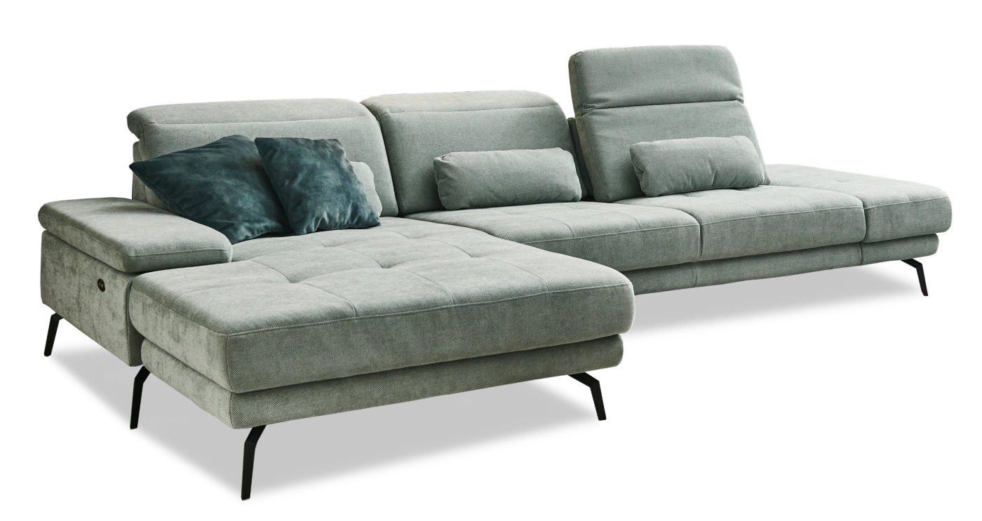 Megapol Sofa mit Ottomane MP-IN20126