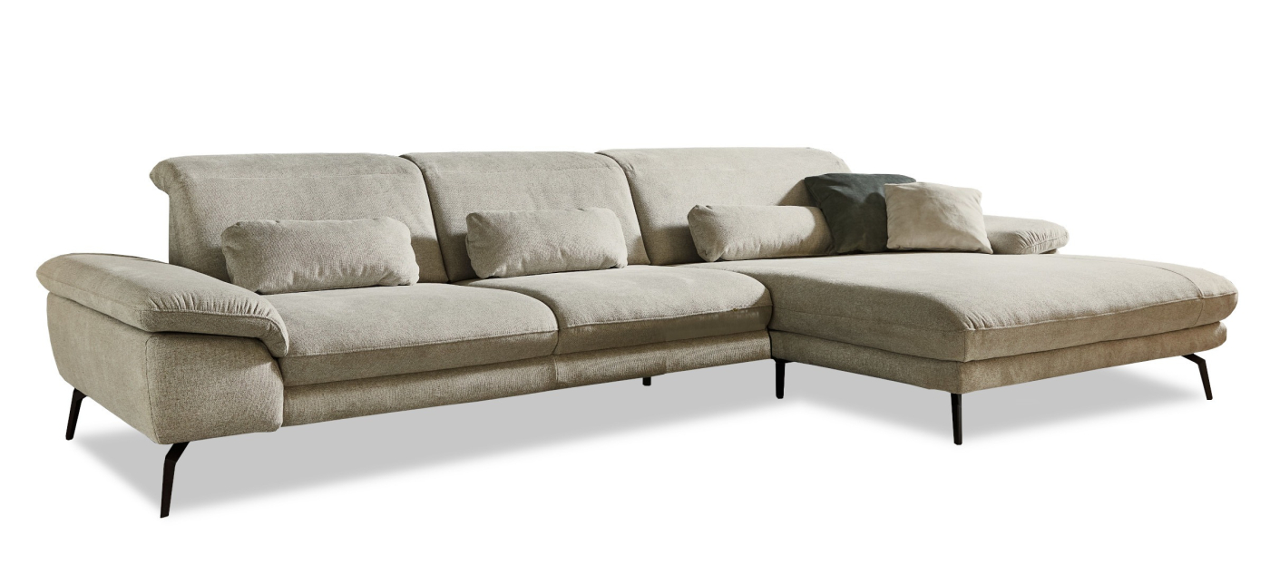 Megapol Sofa mit Ottomane MP-IN22025