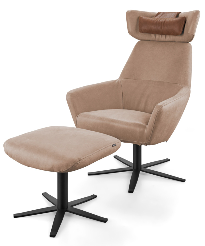 Musterring Sessel Match IT!  mit Kopfstütze und Hocker | MZ