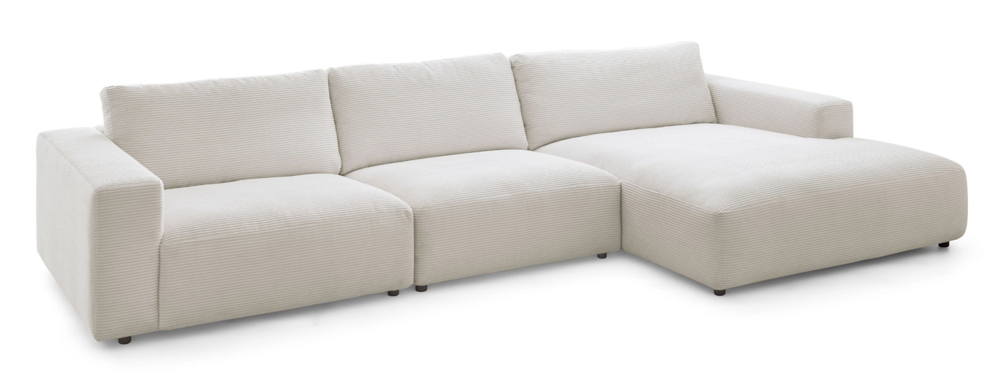 Musterring Lucia Sofa mit Ottomane groß