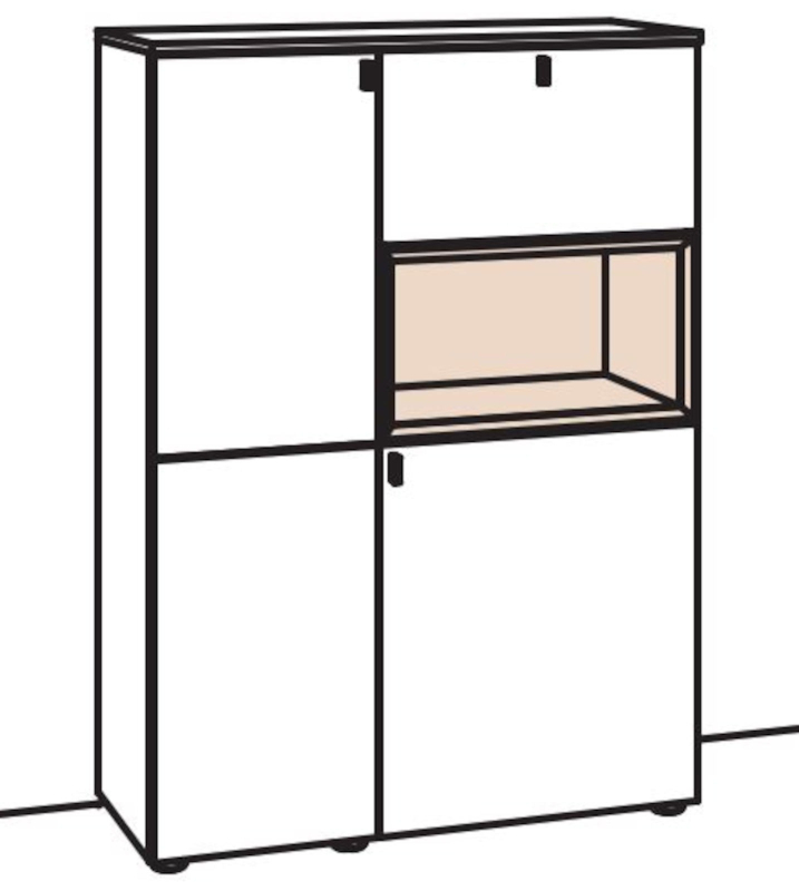 Venjakob Andiamo 3.0 Highboard 7764 | 7765