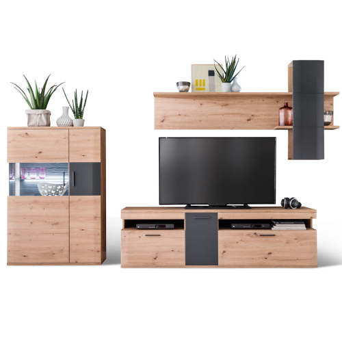 MCA Furniture Cortona Wohnkombination 3 | COX1QW03