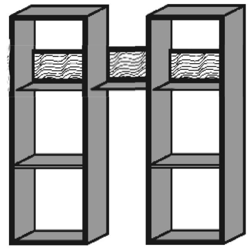 Hartmann Kilva Hängeelement-Kombination 6101 | 6172 