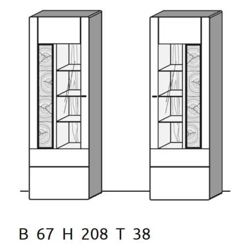 Hartmann Knud Vitrine 0073 | 0074 