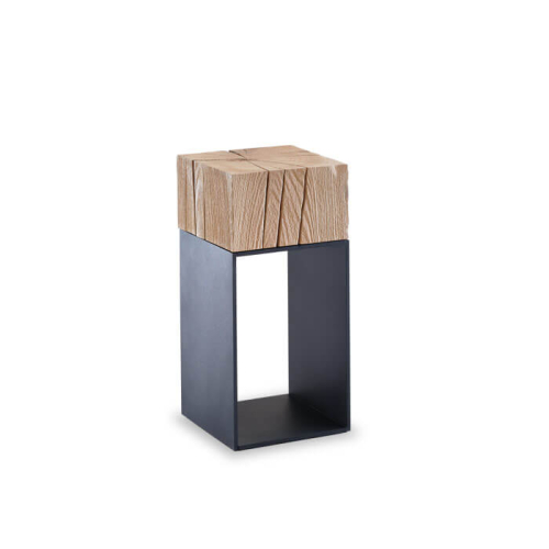 Hartmann Naturstücke Beistelltisch mit Aufsatzblock 1015 / 1016