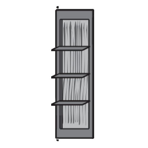 Hartmann Runa Garderoben Regalelement 7031