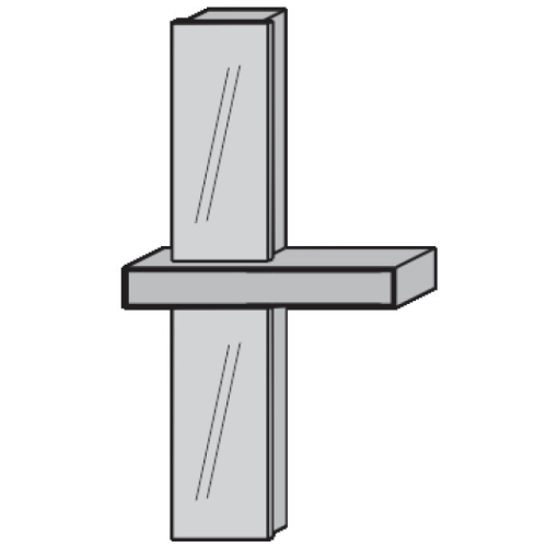 Hartmann Runa Garderoben Spiegelstauraumschrank 0111