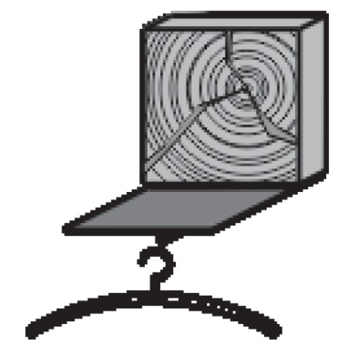 Hartmann Runa Wandgarderobe Wandablage 1050 | 1051