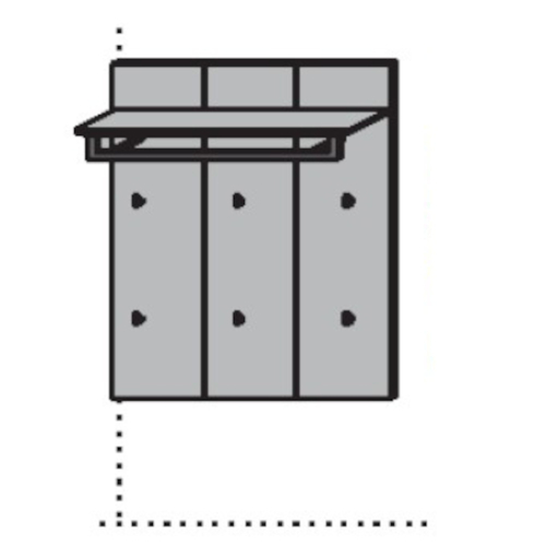 Hartmann Salvo Wandgarderobe 5101 