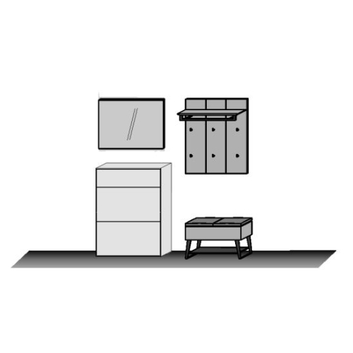 Hartmann Velko Garderobenkombination Nr. 126