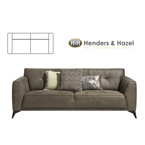 Henders und Hazel Sofa Gent 3-Sitzer