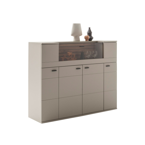 MCA Furniture Highboard Lüttich LTT3KT05