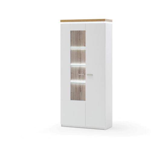 MCA Furniture Kombi- Vitrine Cali CAZ1ST12