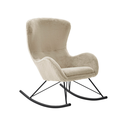 MCA Furniture Kufenstuhl mit Armlehnen Oriolo 