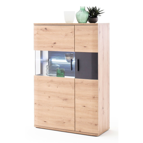 MCA Furniture Cortona Highboard 2 Türen| COX1QT21