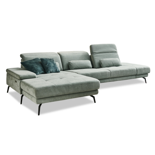 Megapol Sofa mit Ottomane MP-IN20126