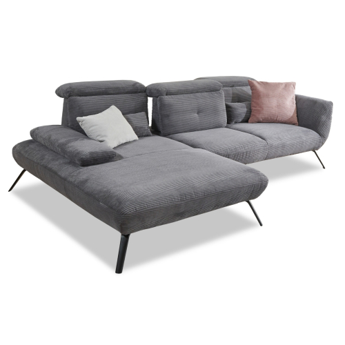 Poco Seattle Cord | Sofa mit Ottomane