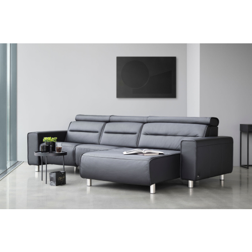 Stressless Sofa Emily v2 | alle Armlehnen | 2-Sitzer + Longseat (L)
