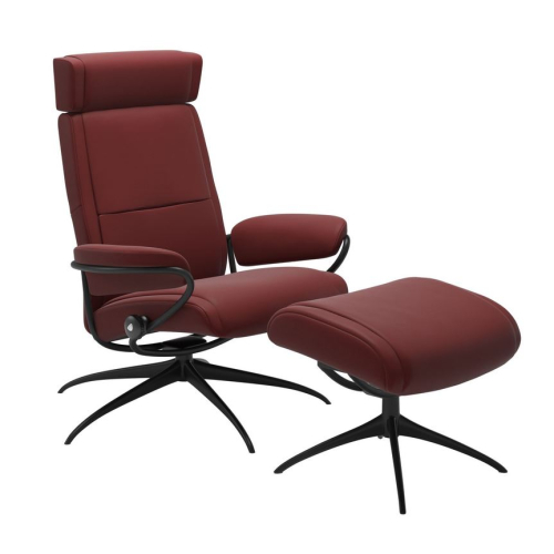 Stressless Sessel Paris Low Back | Kopfstütze | Hocker