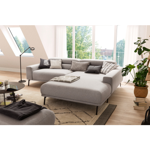 Schöner Wohnen Tossa Ecksofa mit Ottomane 90225 | 90226