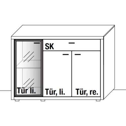 Wöstmann WM 2250 Sideboard 2253 | 2254 | 2673 | 2674