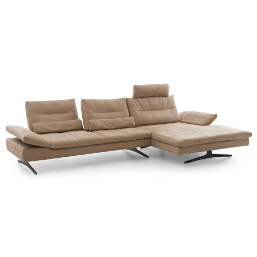 W.SCHILLIG Sofa mit Ottomane Seventy5 16741