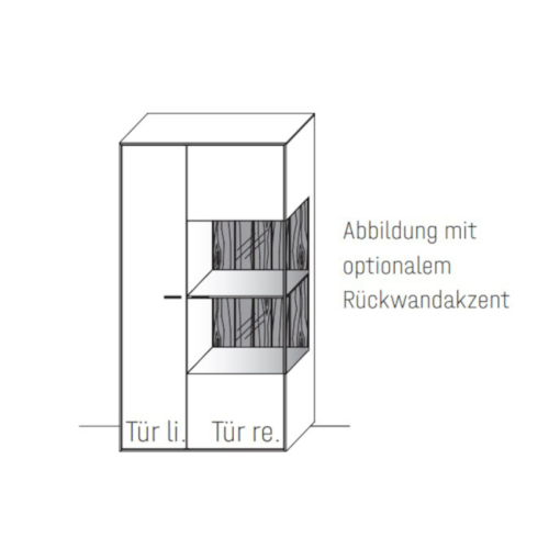 Wöstmann WM 2380 Highboard 4743 | 4744