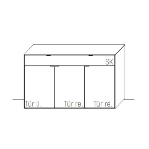 Wöstmann WM 2380 Sideboard 2550 | 2560