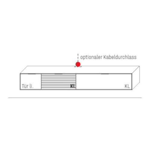 Wöstmann WM 2320 Hängelowboard 11433 | 11434