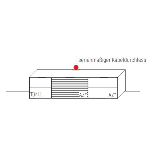 Wöstmann WM 2320 Lowboard 1853 | 1153 | 1453