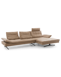 W.SCHILLIG Sofa mit Ottomane Seventy5 16741